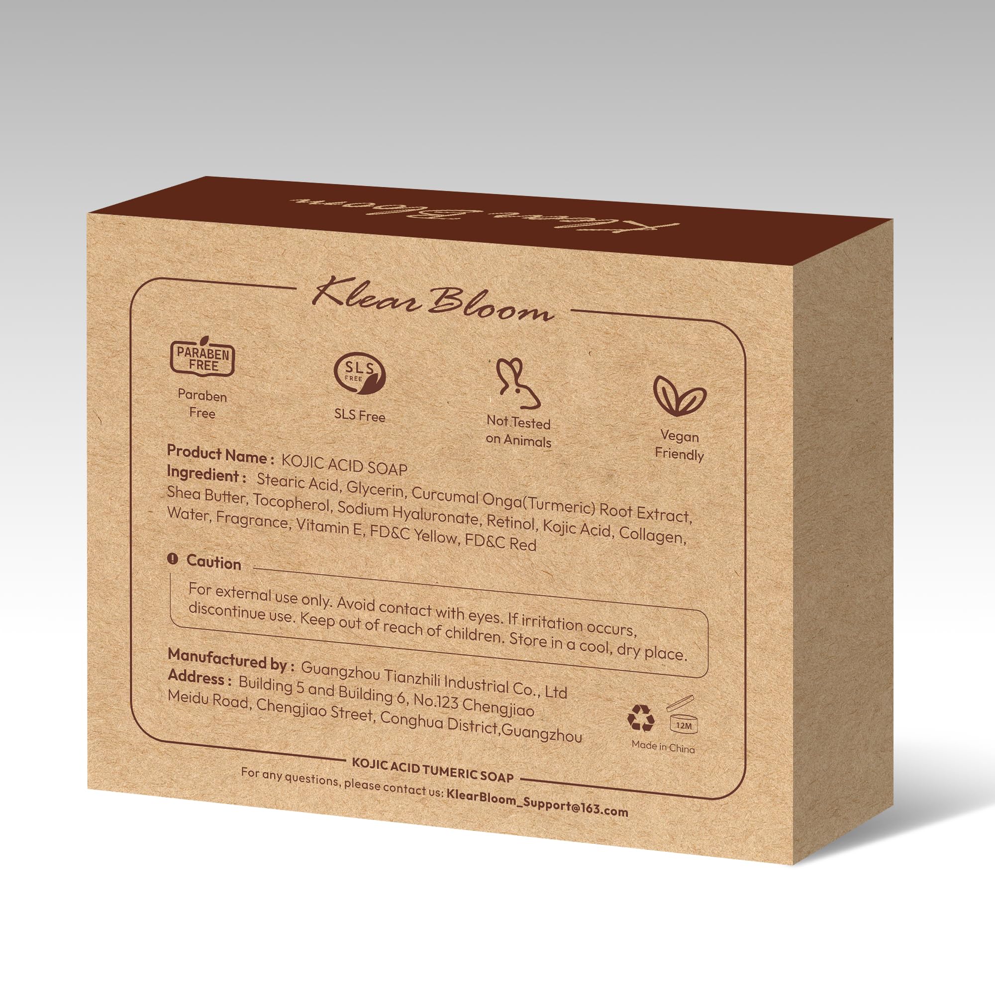 KlearBloom set showing daily routine benefits, soft skin