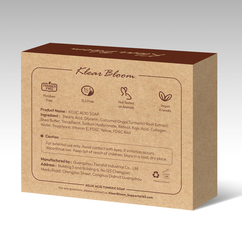 KlearBloom set showing daily routine benefits, soft skin