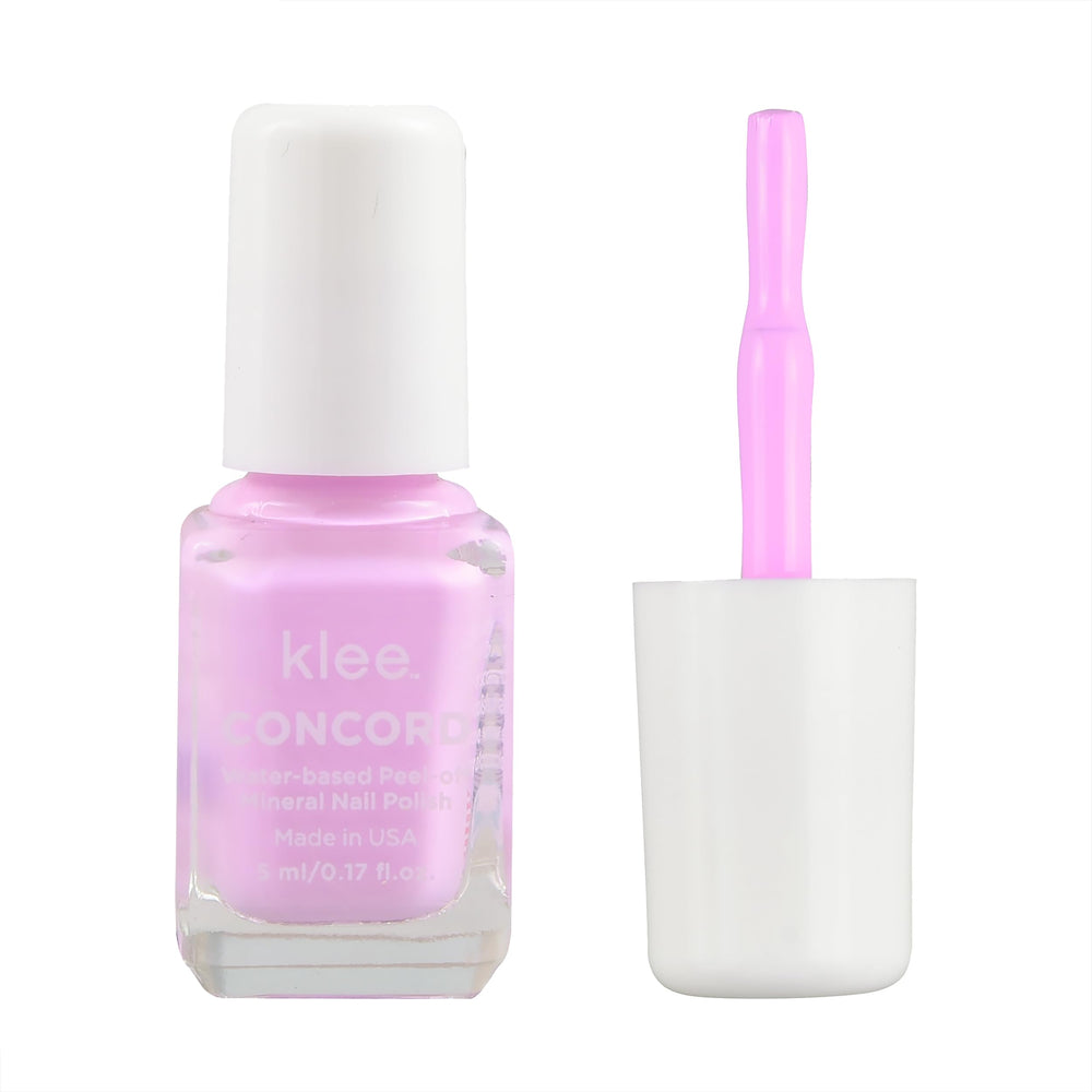 Klee Naturals Luna Star water-based nail polish, peelable and odor-free.