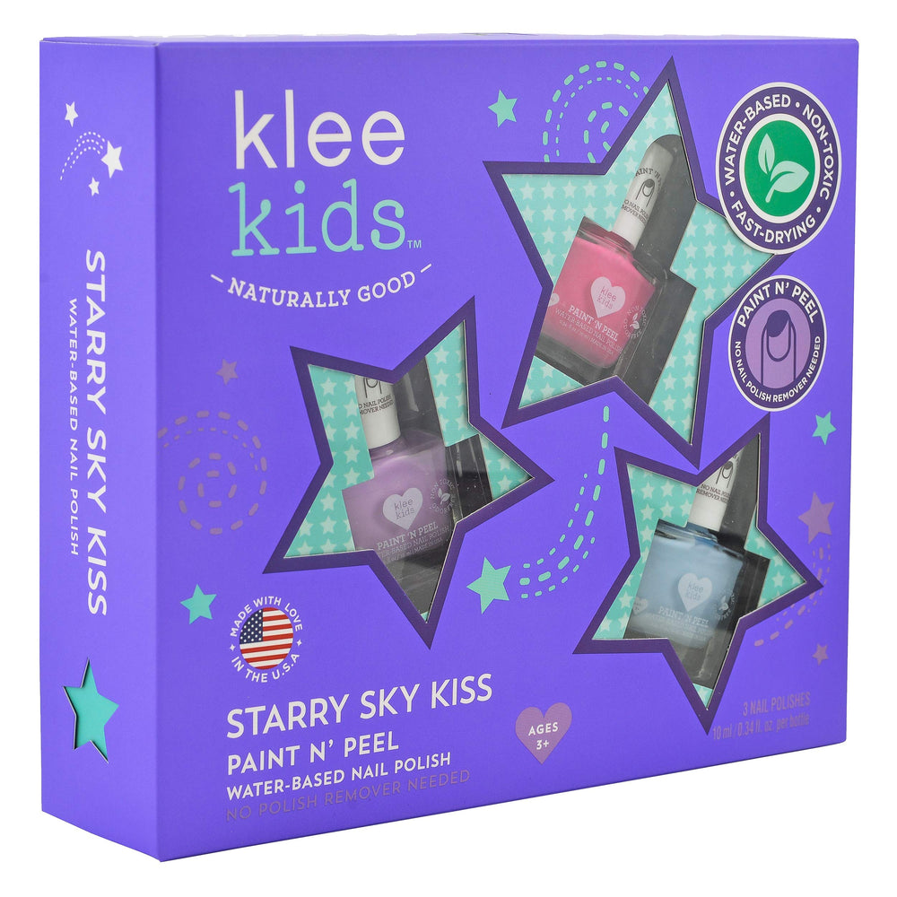Klee Naturals Starry Sky Kiss Austin bottle, fast-drying and vibrant color.
