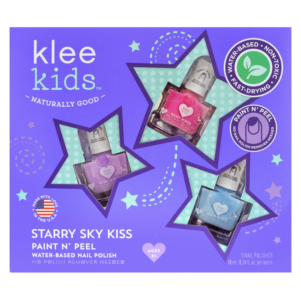 Klee Naturals Starry Sky Kiss box packaging, ideal for gifting and display.