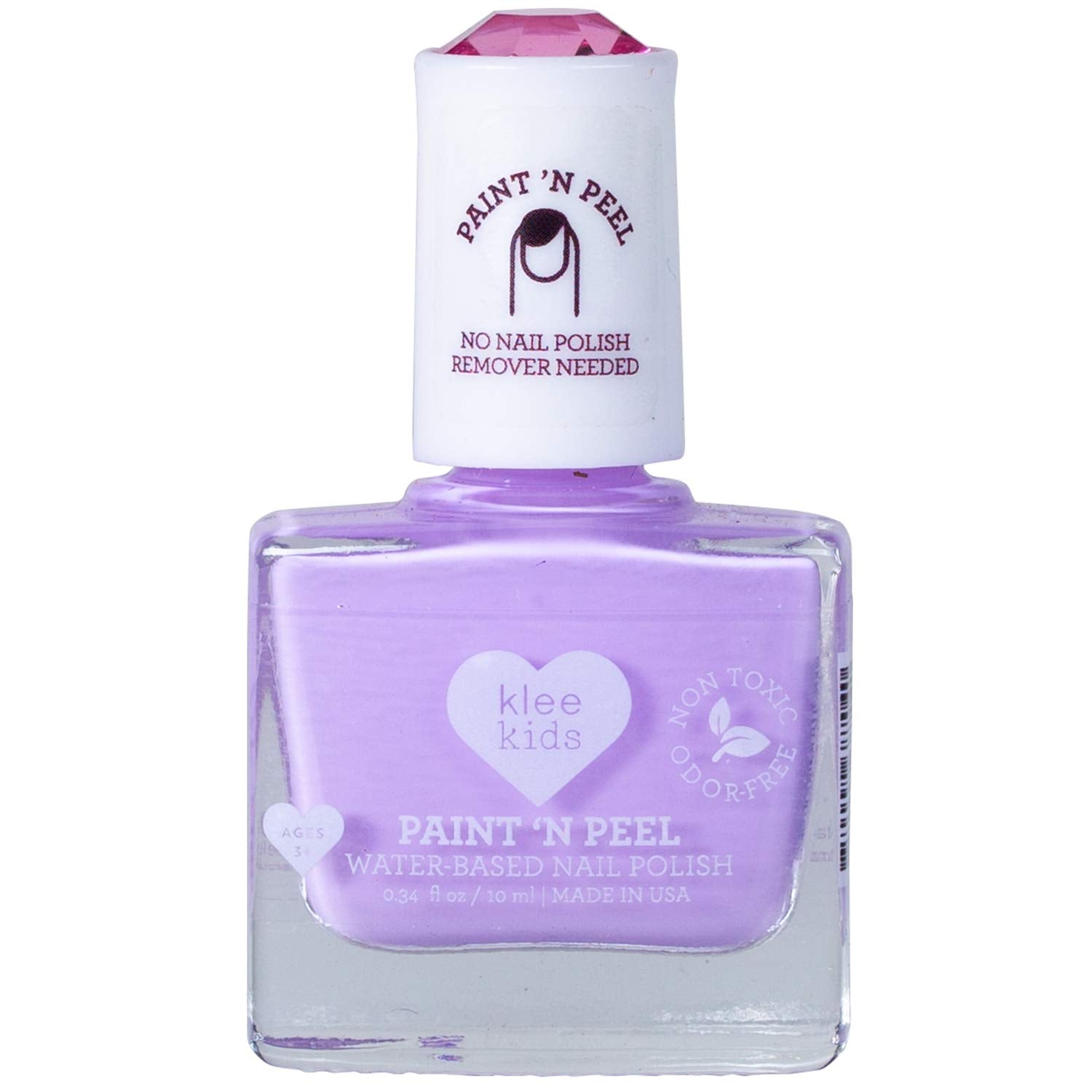 Klee Naturals Starry Sky Kiss Little Rock bottle, non-toxic finish for playful use.