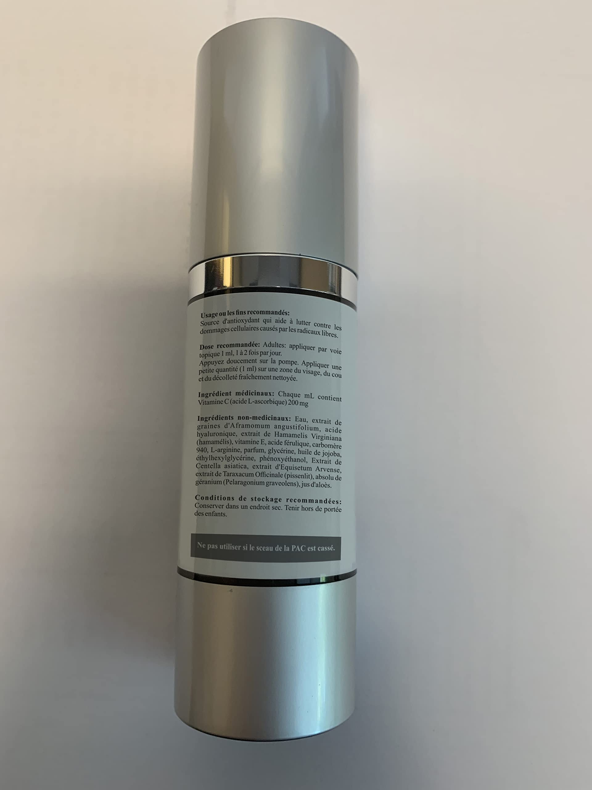 Kleem Organics Vitamin C Serum size 1 oz for daily use