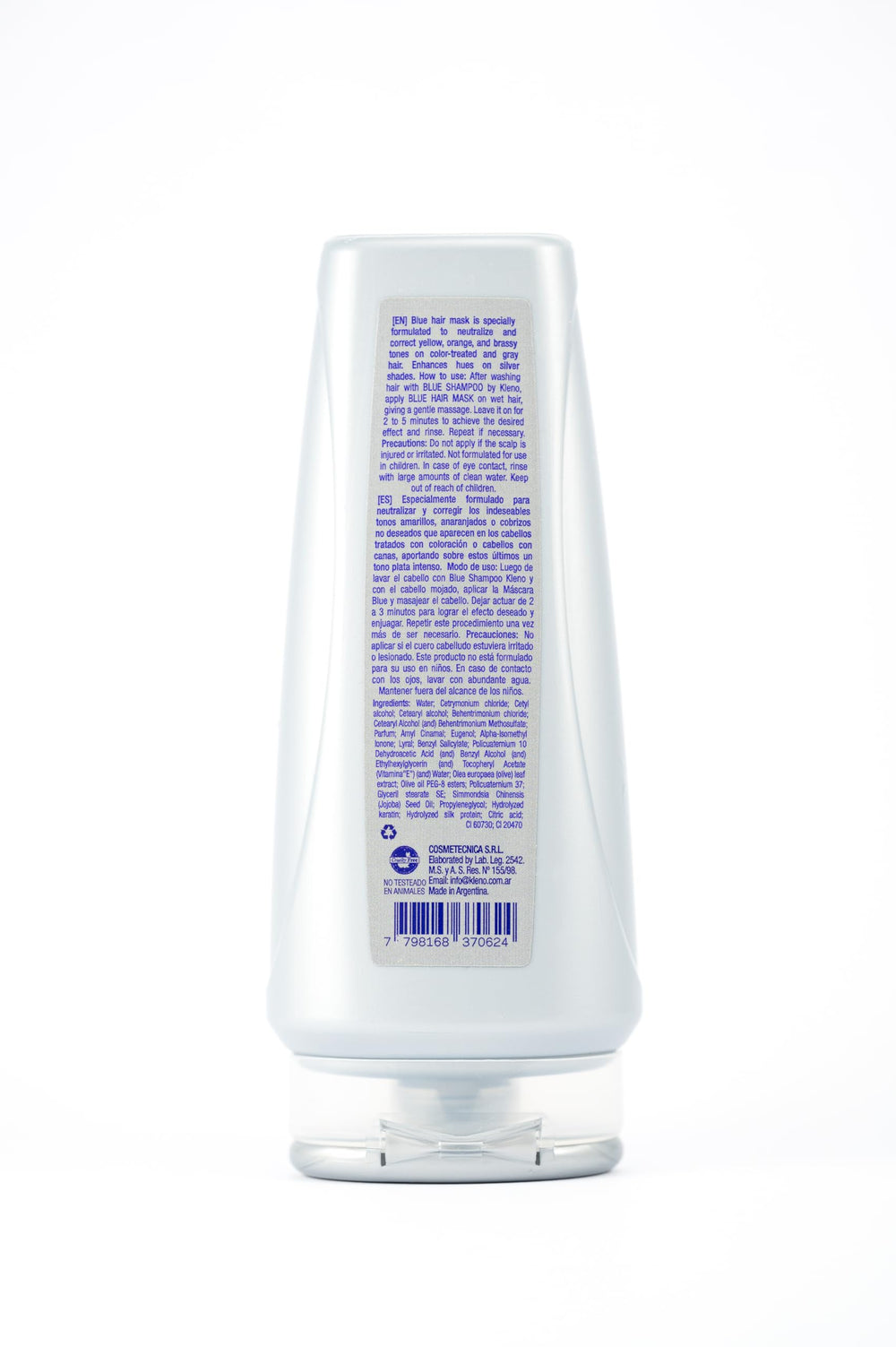 Kleno bottle view closeup shows 6.76 fl oz packaging