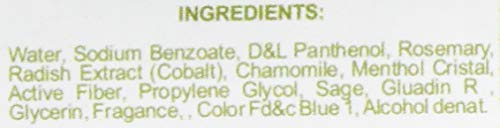 Detailed Kleravitex bottle label emphasizing natural ingredients