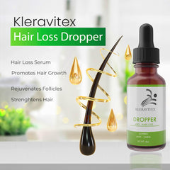 Kleravitex with pro-vitamin E ingredients highlighting scalp nourishment