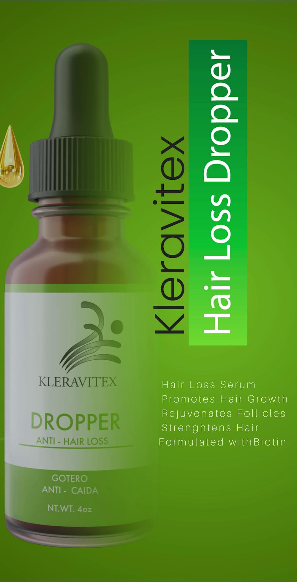Rosemary, radish, and chamomile extracts in Kleravitex serum