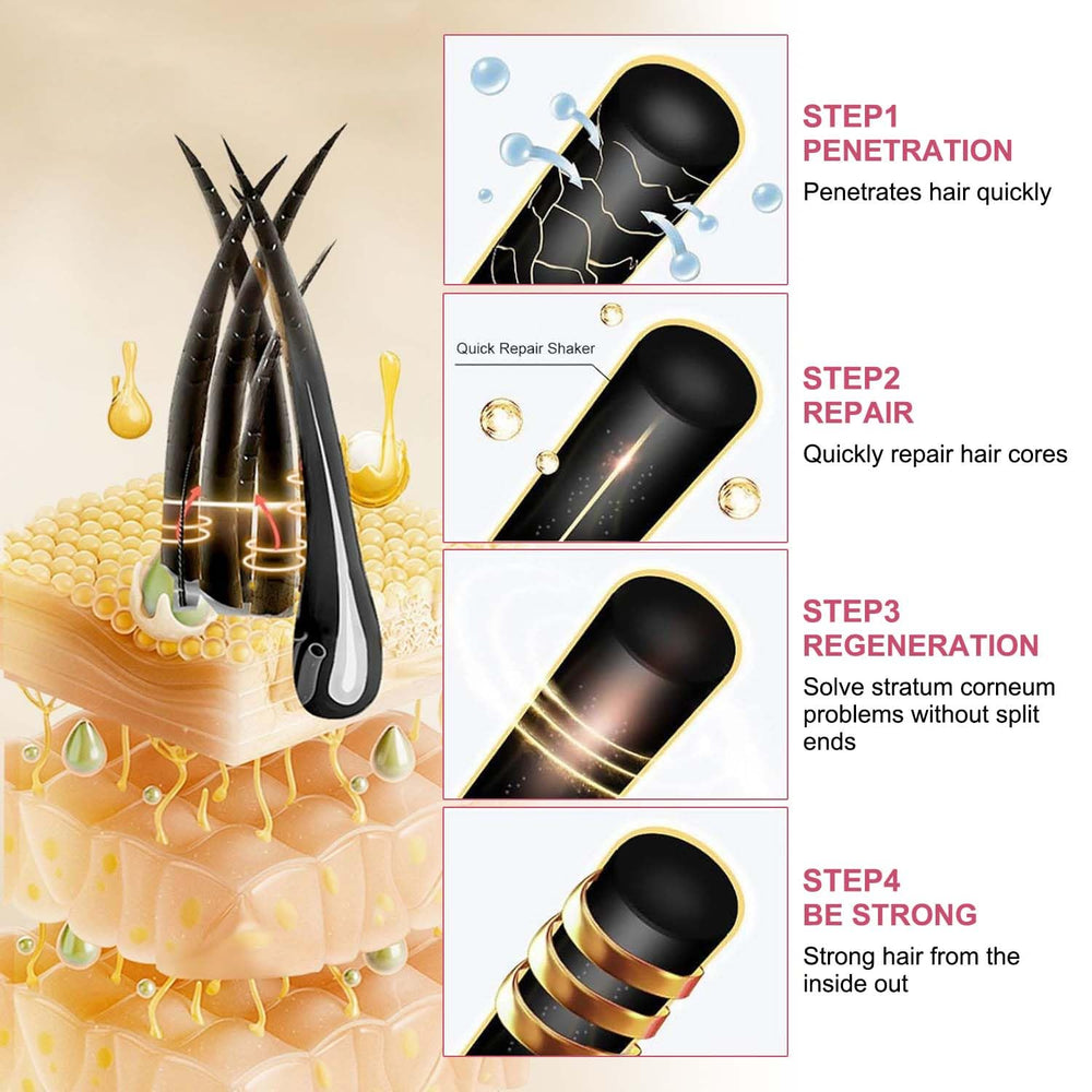 KLIFE Oil being applied with fingertips during scalp massage