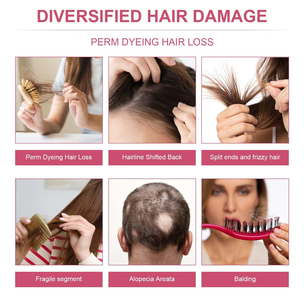 KLIFE Oil texture shows non-oily feel and healthy shine on strands