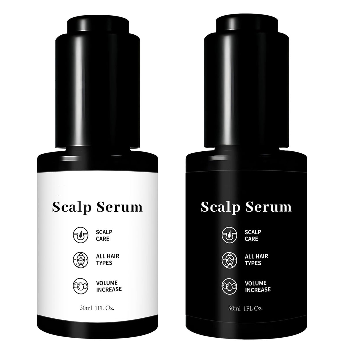 KligourMD Official Hair Serum Bundle bottle with dropper for fuller-looking hair.