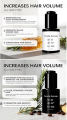 KligourMD Official Hair Serum Bundle label highlights plant extracts for scalp care.