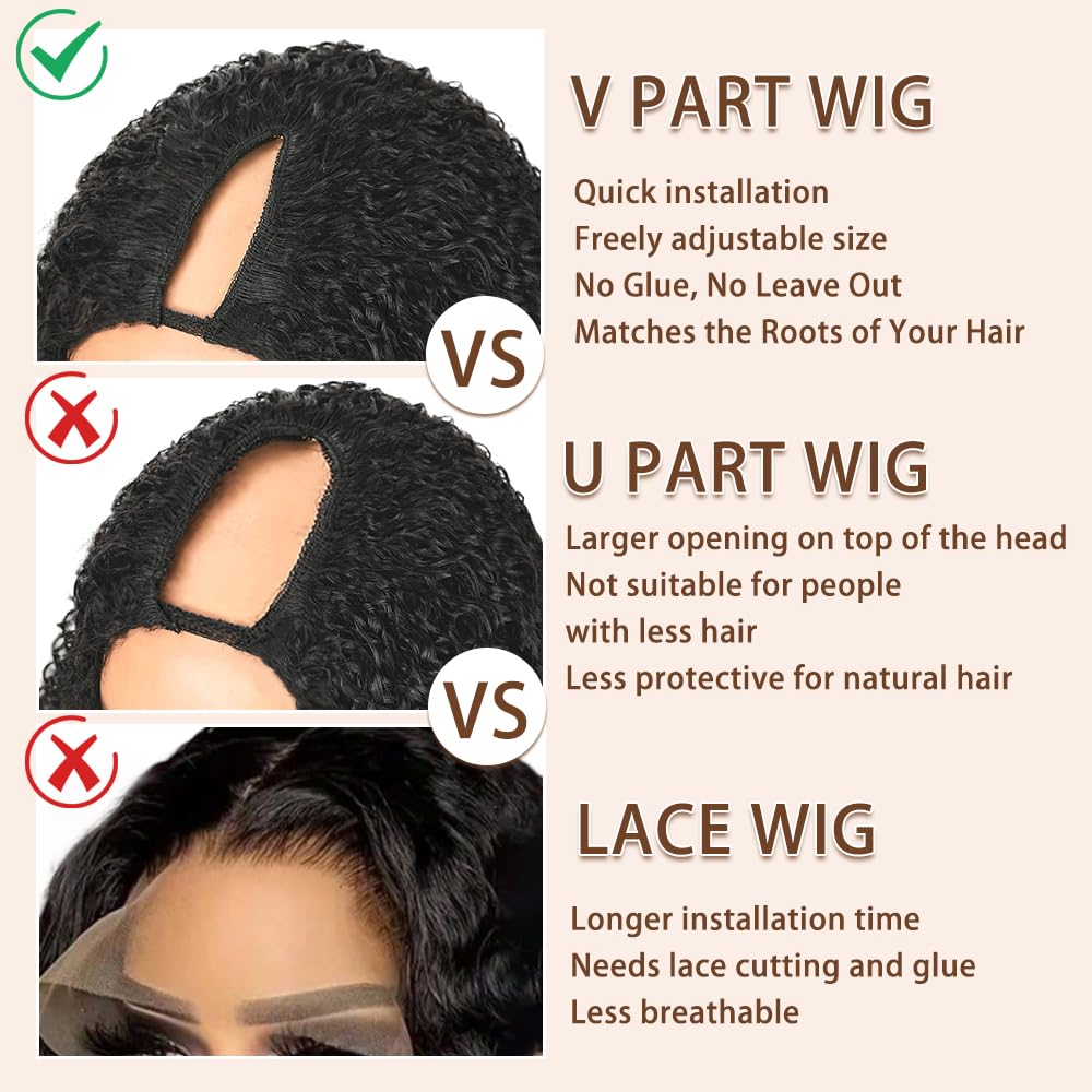 Kloiynj U Part half wig with clips for quick, secure styling.