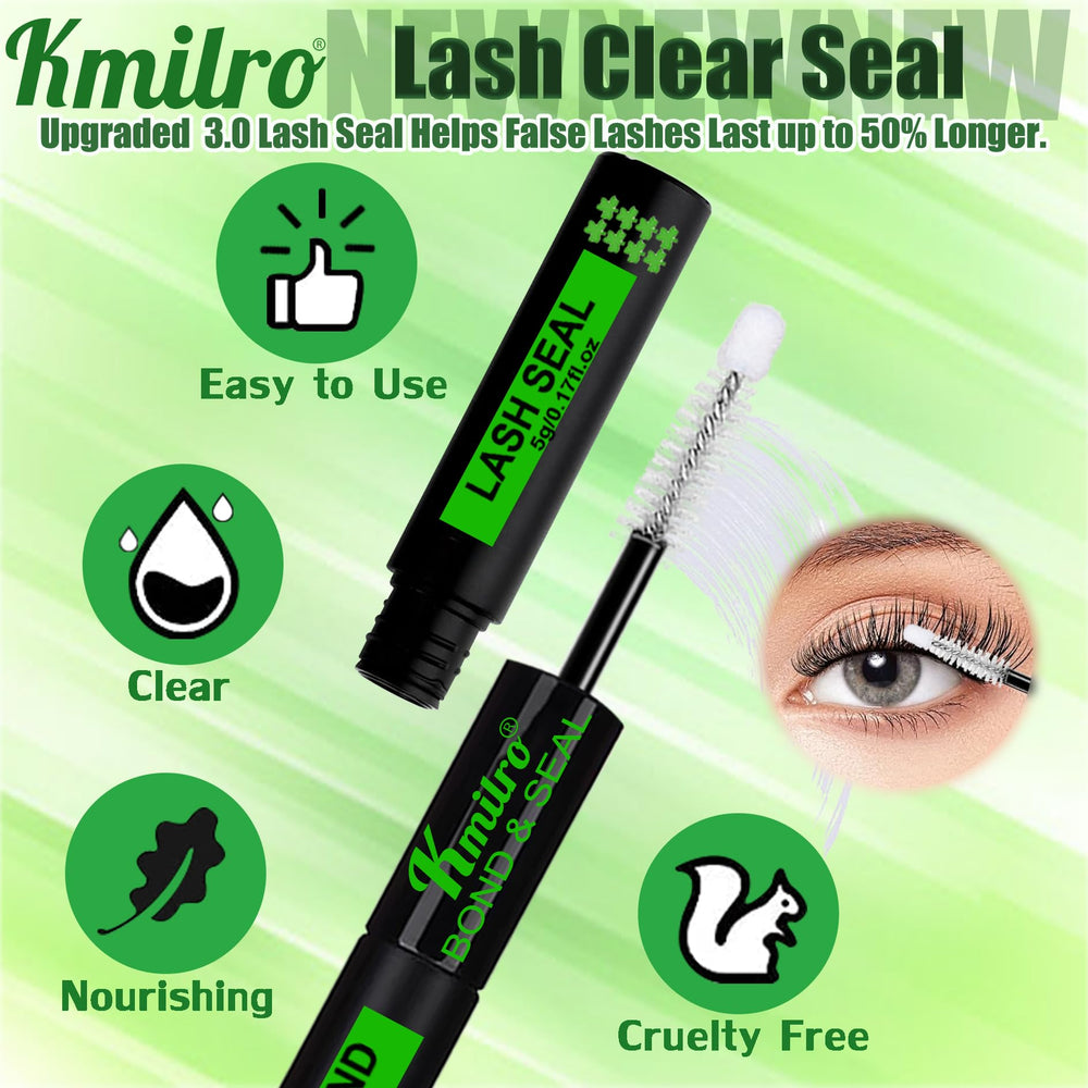 kmilro waterproof-hold for all-day lash stability
