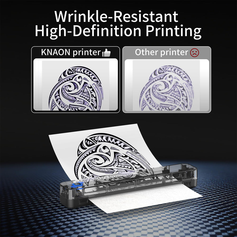 KNAON stencil printer USB setup for quick driver install