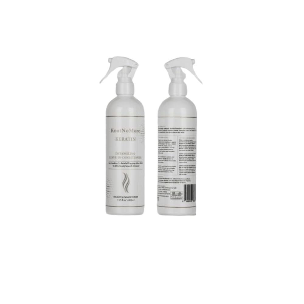 Knot No More non-greasy finish leaves hair soft and silky.