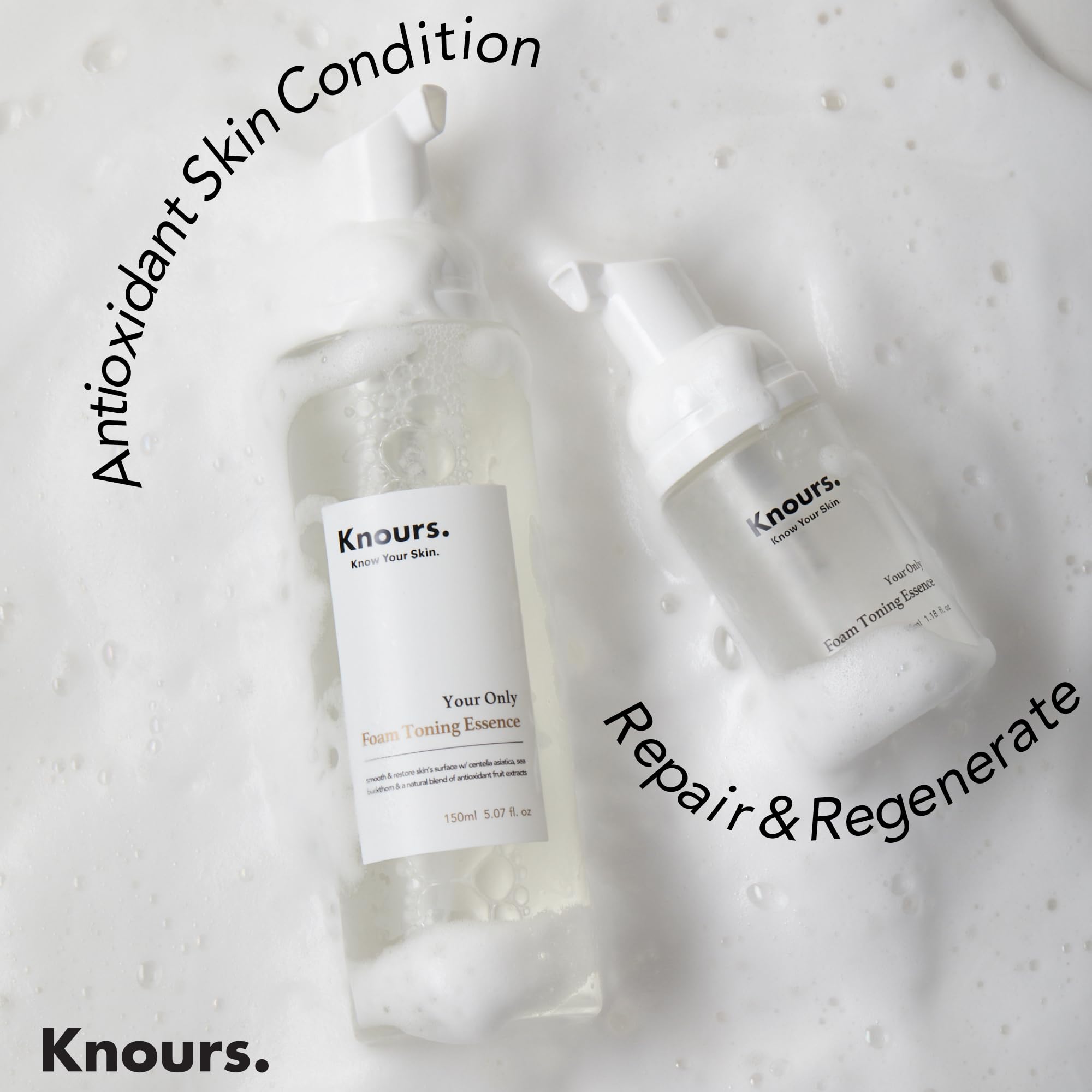 Knours Centella asiatica ingredient close-up highlighting calming botanicals