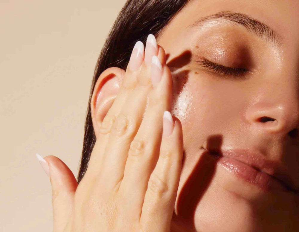 Knours daily routine step graphic promoting easy skincare prep