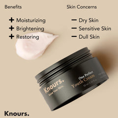 Knours packaging emphasizes clean beauty and eco-friendly materials