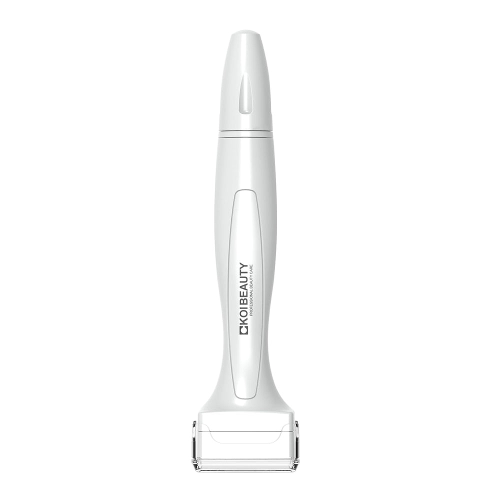 Koi Beauty microneedling derma stamp for scalp with titanium pins for at-home care.