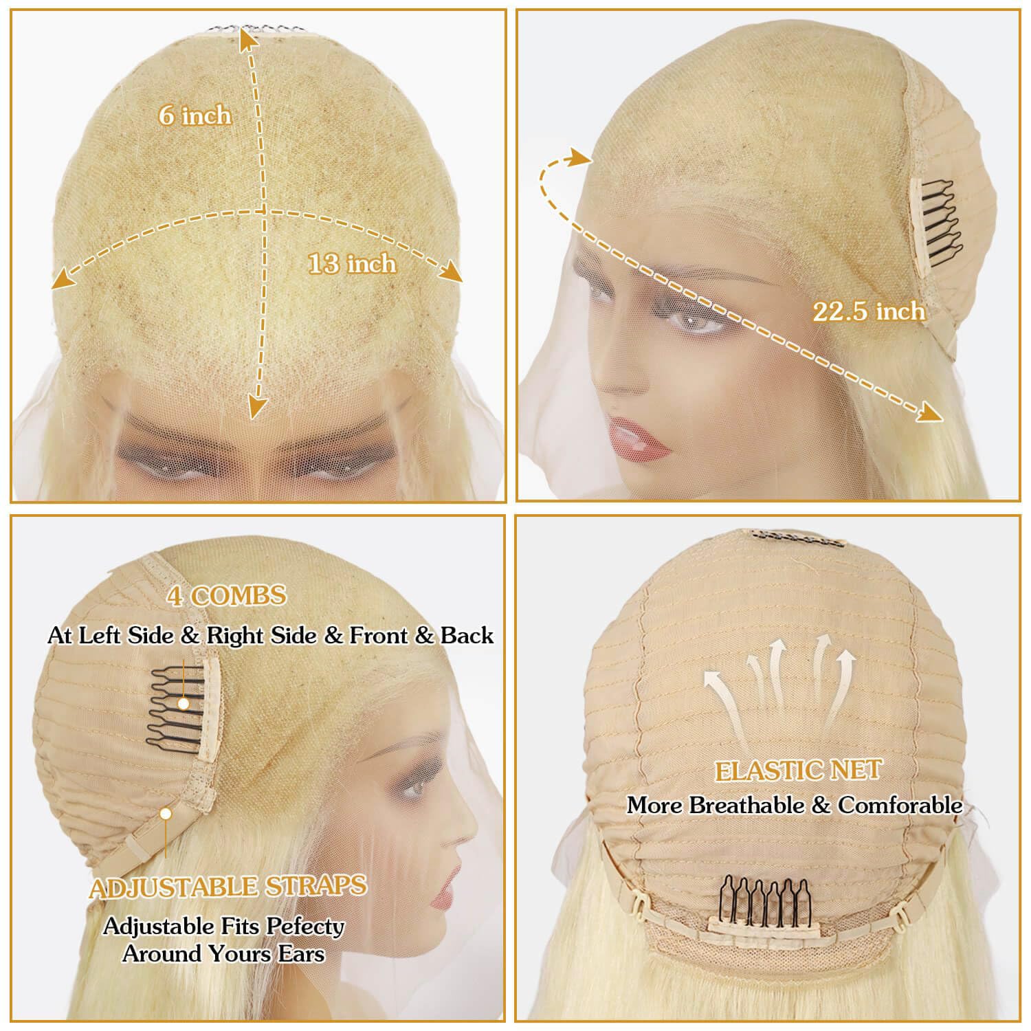 Koiaskral 613 wig length options from 20 to 42 inches.