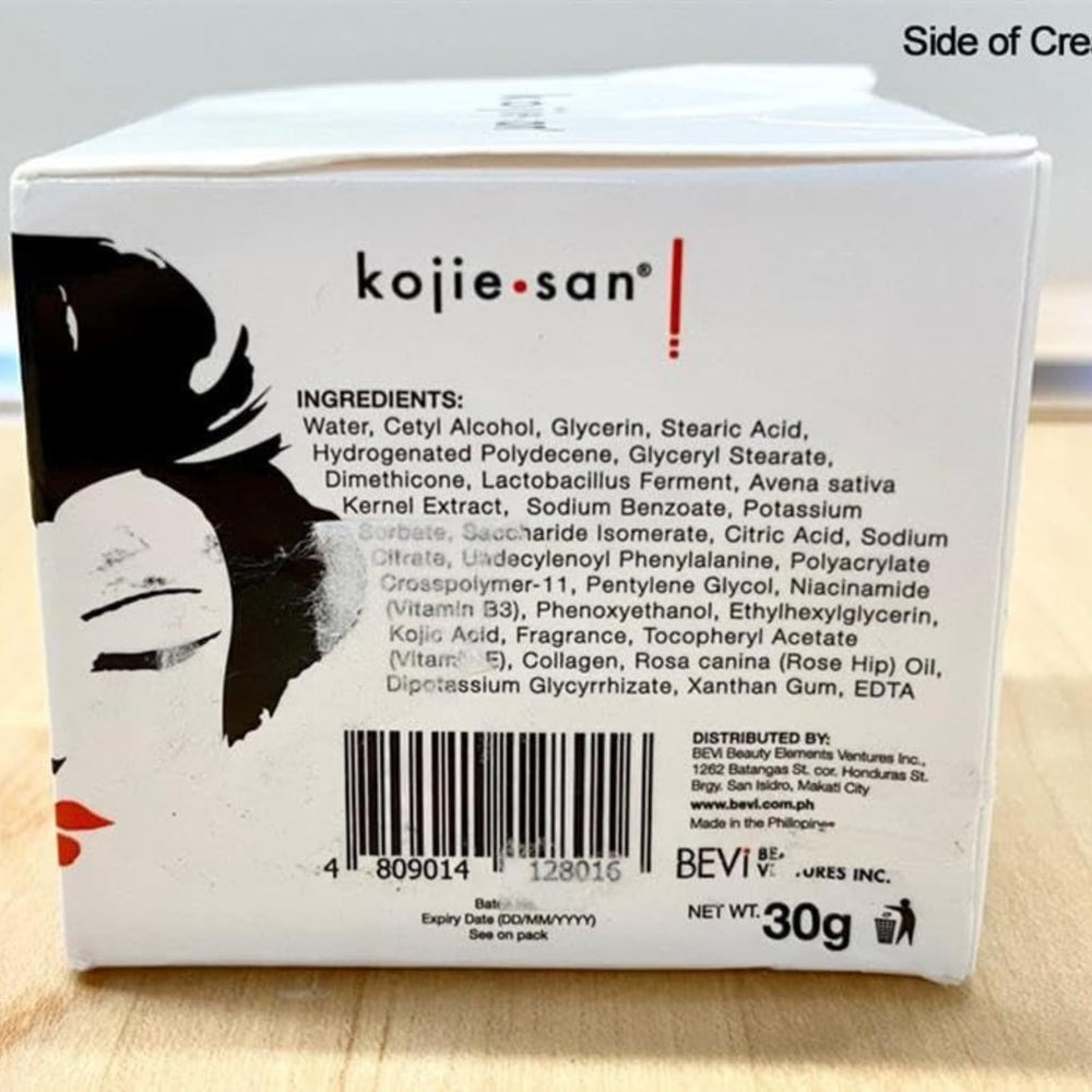 Kojie San product image suggesting an even-toned complexion.