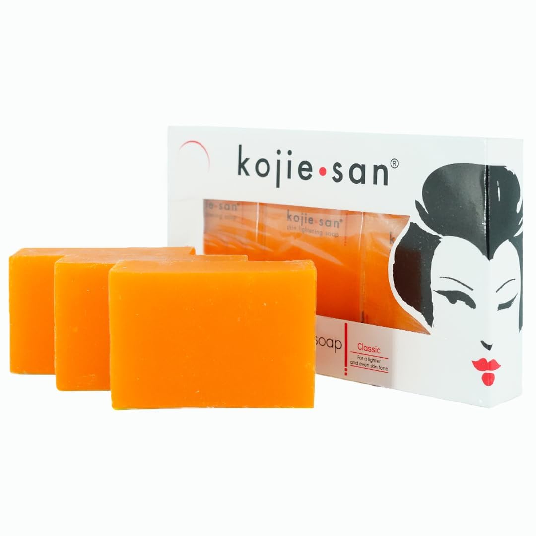 Kojie San Original Kojic Acid Soap bars pack for daily cleansing and glow
