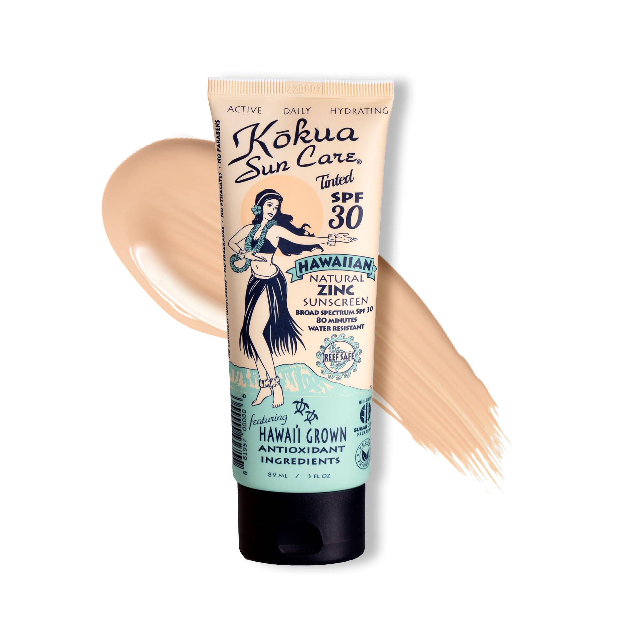 Kokua Sun Care SPF 30 bottle front for reef-safe protection