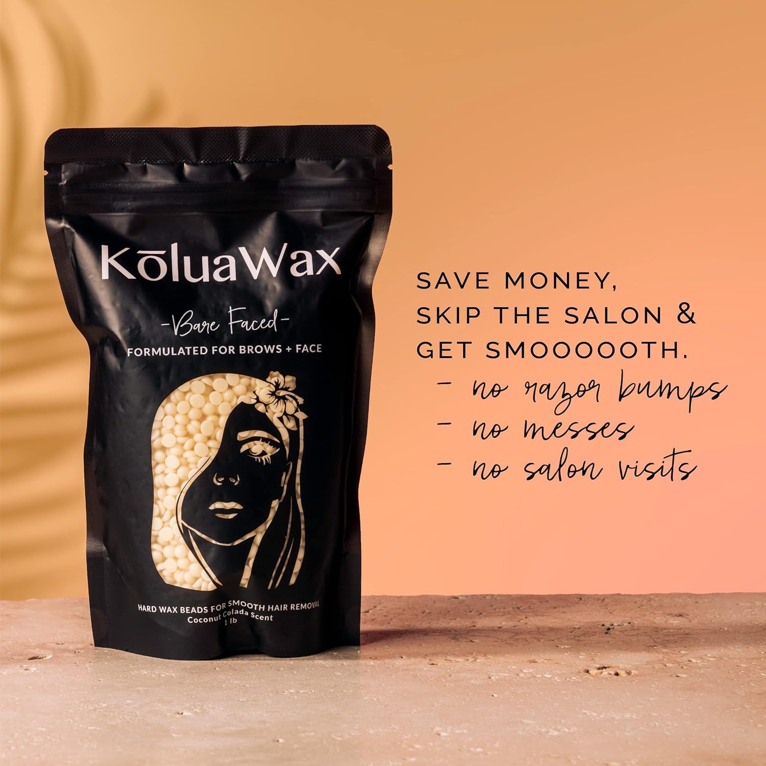 KoluaWax two-pack kit for versatile at-home waxing options.