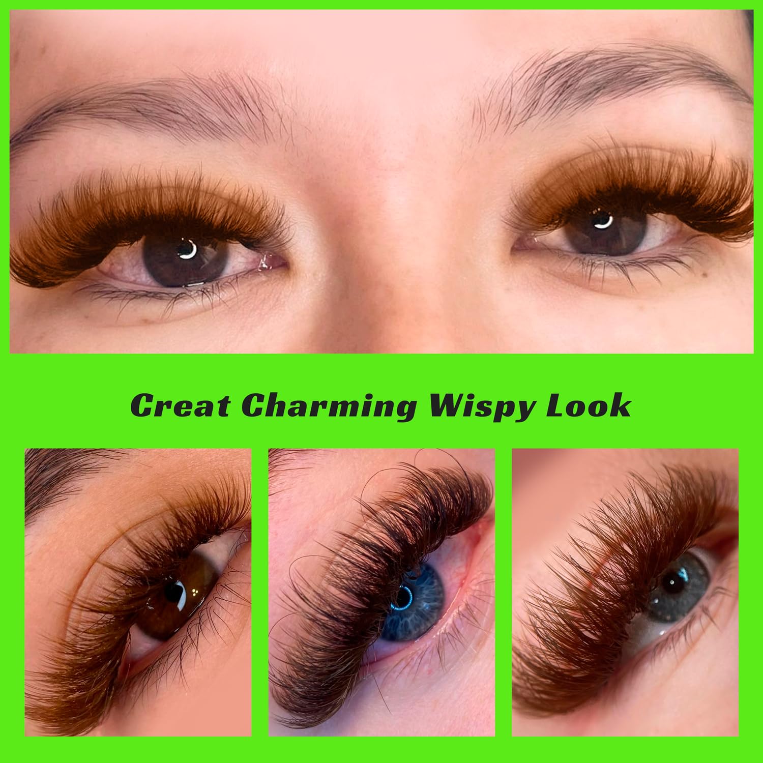 Kolybel Premade Fans easy to apply, no residue