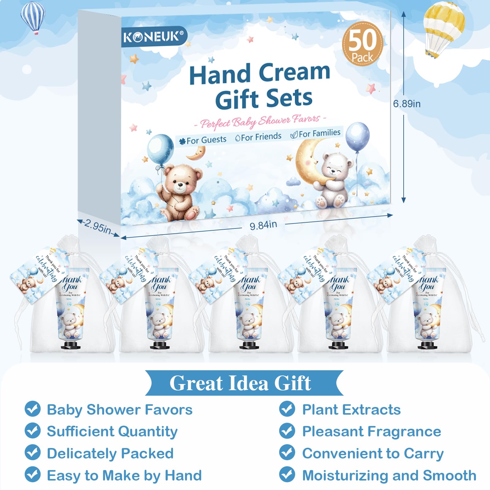 Bear-themed packaging by KONEUK creates cute, gift-ready keepsakes.