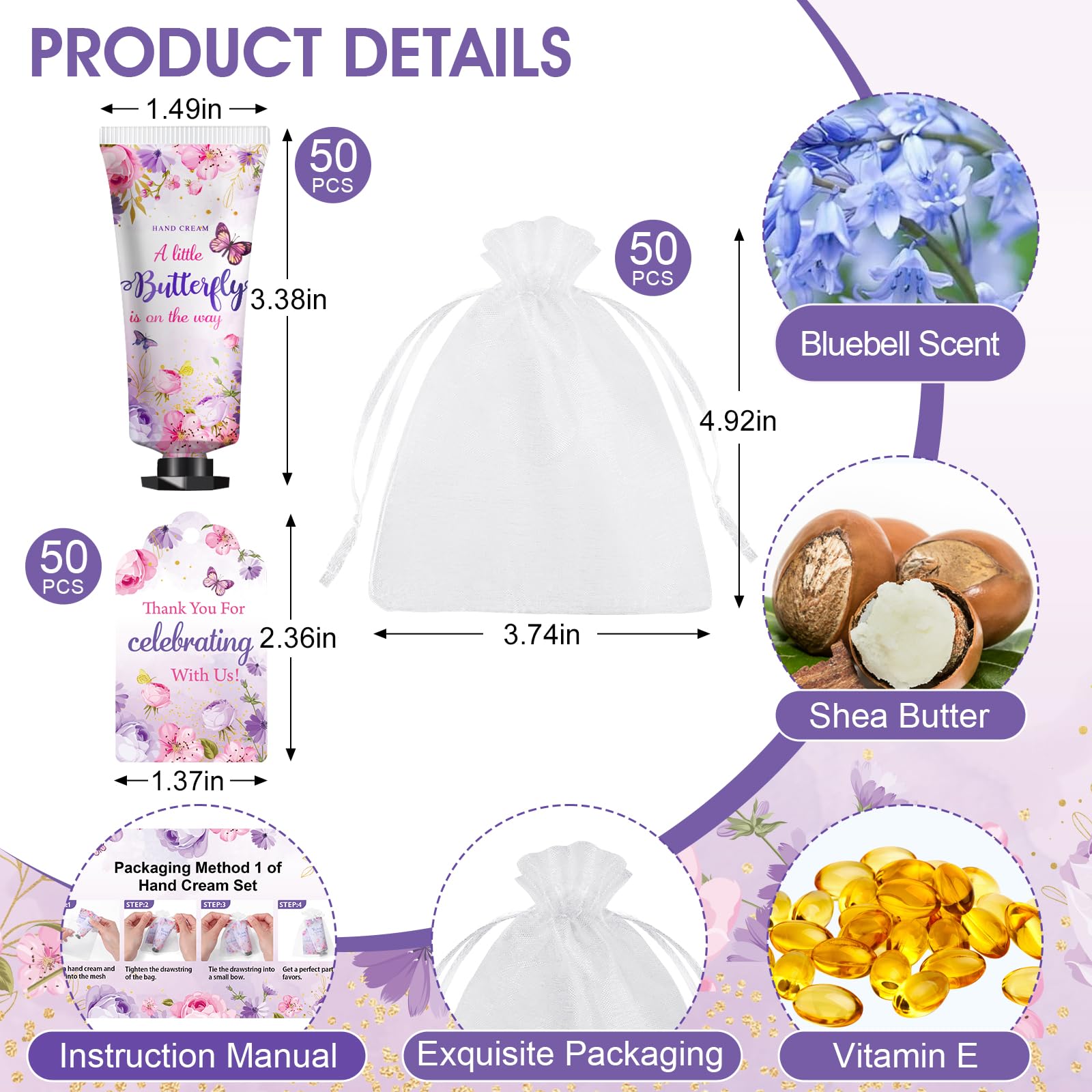 KONEUK butterfly packaging design shown in elegant detail