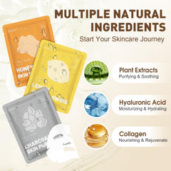 KONEUK avocado collagen mask provides rich moisture and smooth texture