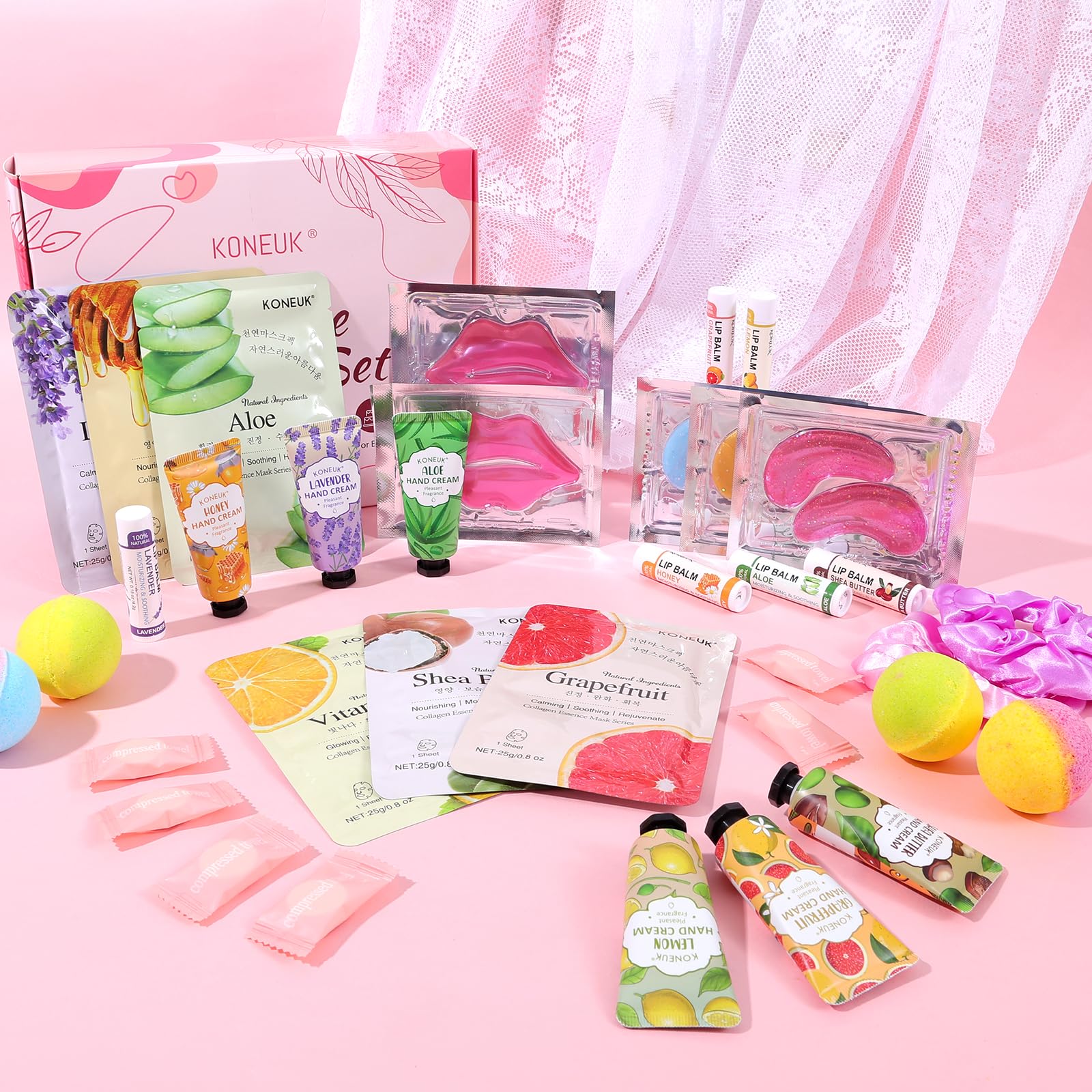 KONEUK compressed towels for quick, refreshing cleanups