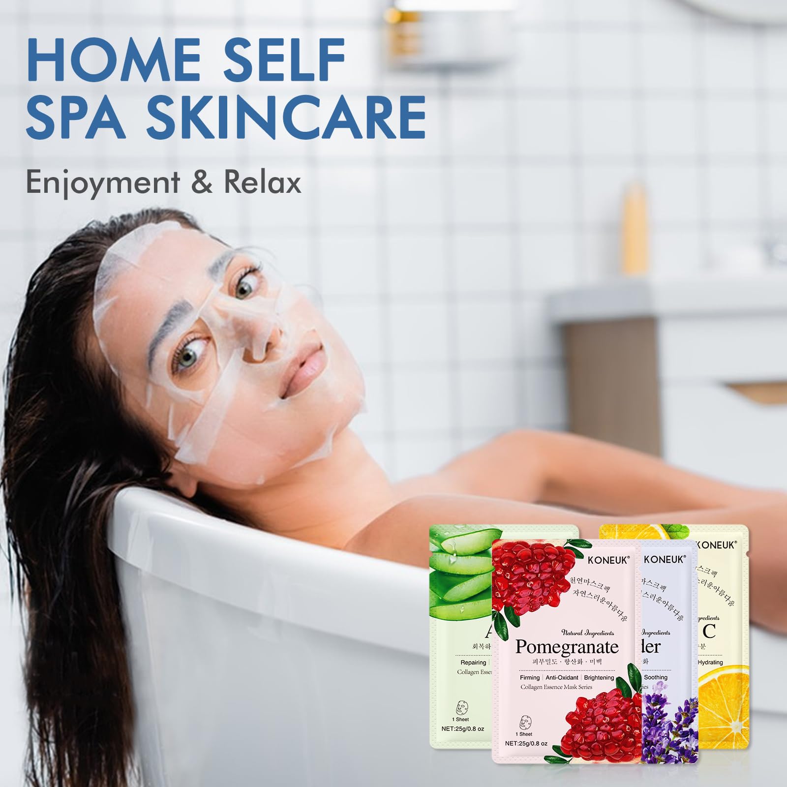 KONEUK gift-ready mask set presentation perfect for holidays and celebrations.