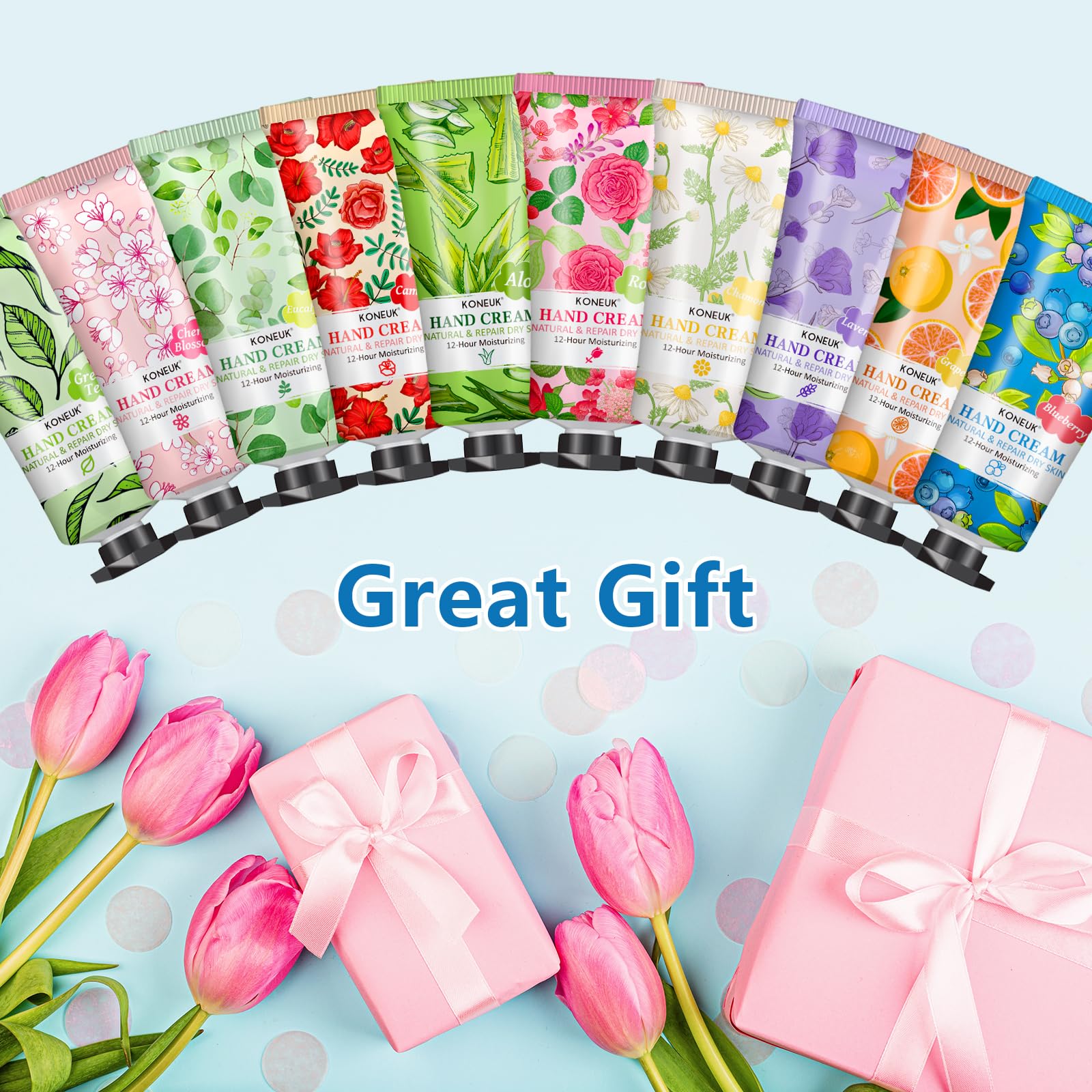 KONEUK gift-ready set is ideal for holidays and special occasions.