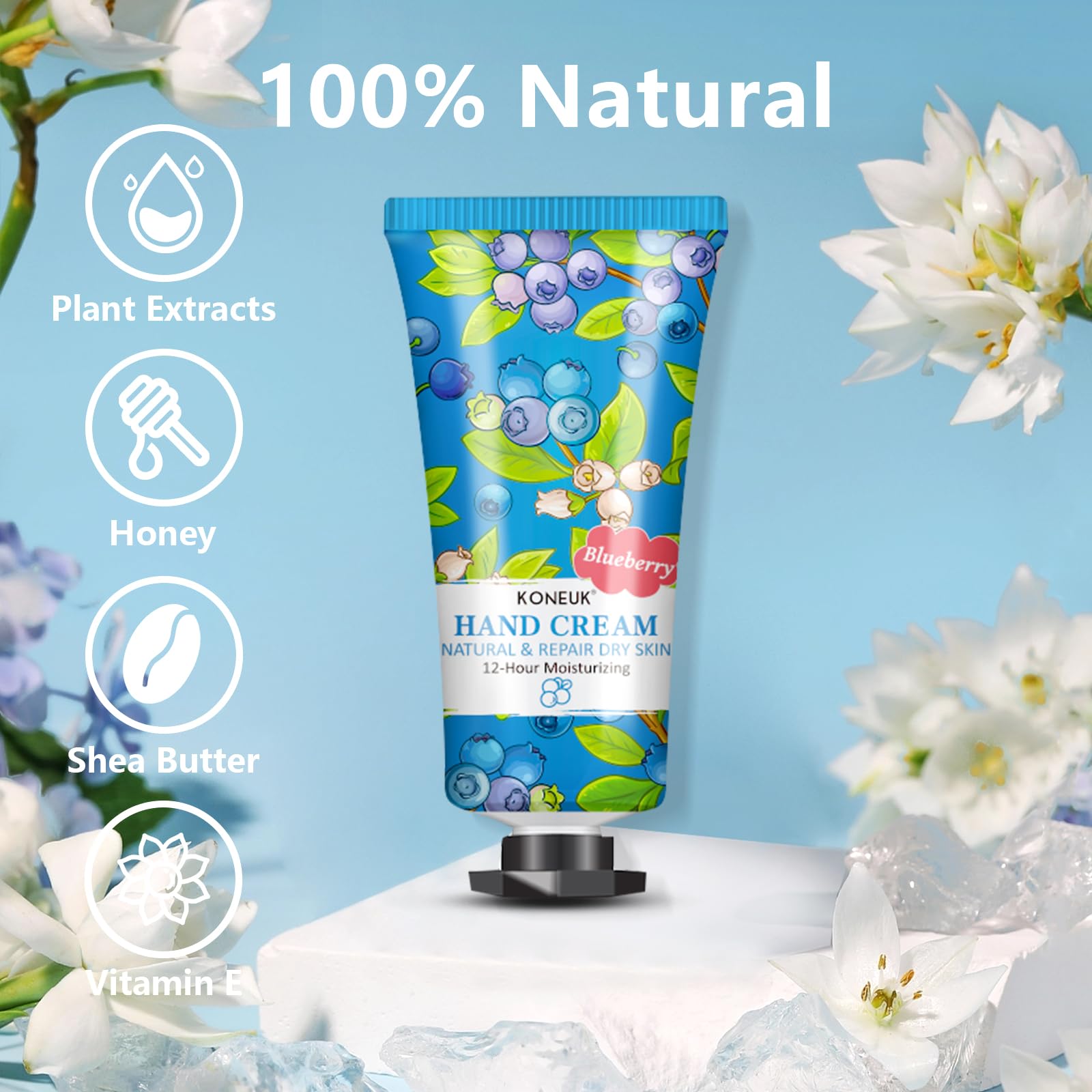 KONEUK hand cream scent collection offers variety for daily use.