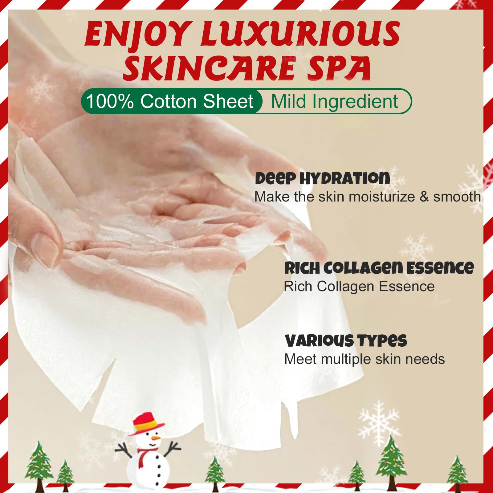 KONEUK lavender-scent face mask for soothing hydration