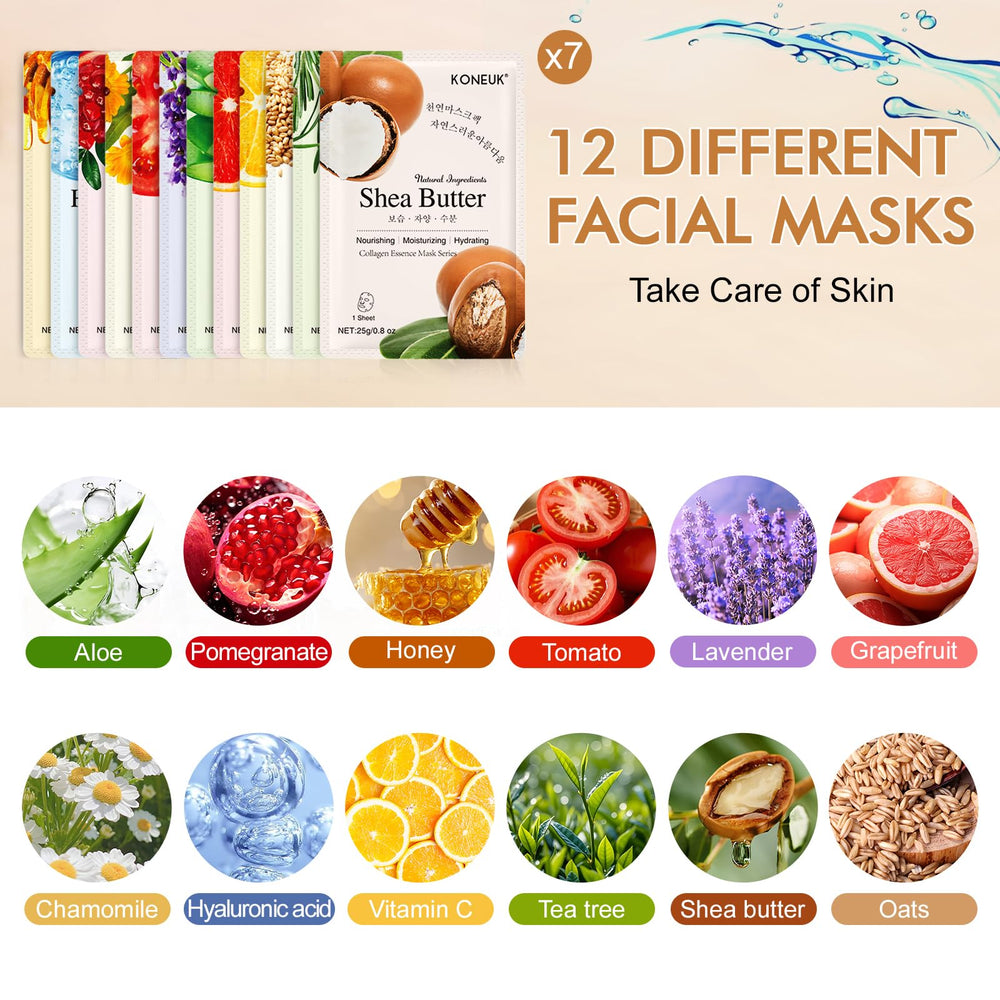 KONEUK lemon mask for brightening and refreshed skin.