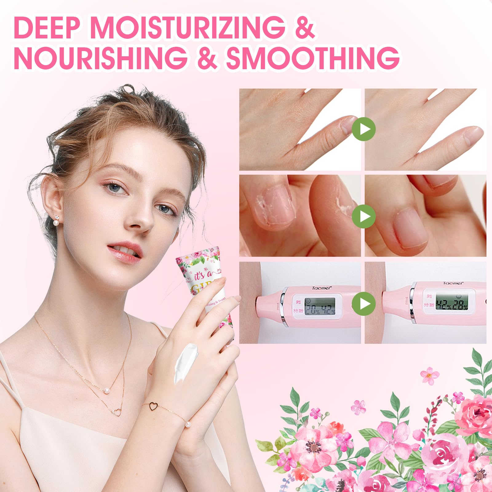 KONEUK melon-scent hand cream moisturizes and delights guests.