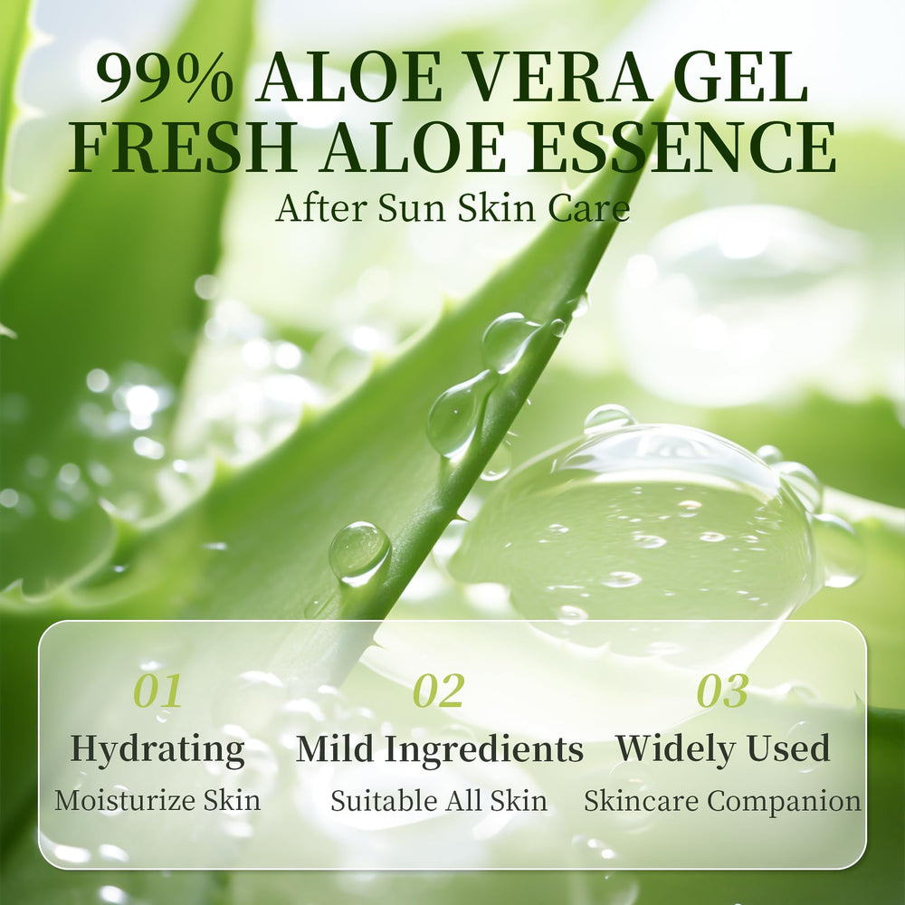 KONEUK lightweight moisturizing aloe vera gel for daily use