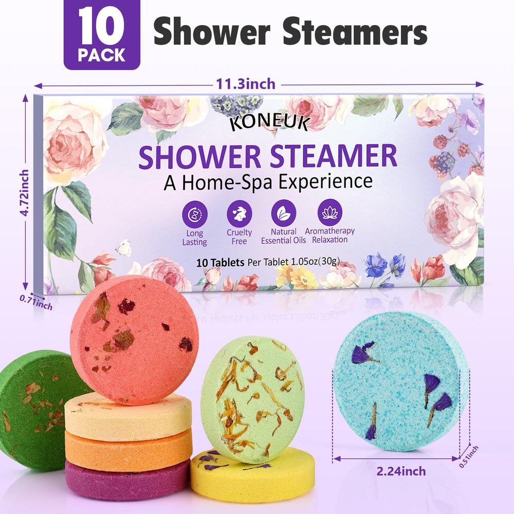KONEUK rose shower steamer to elevate your spa-like routine