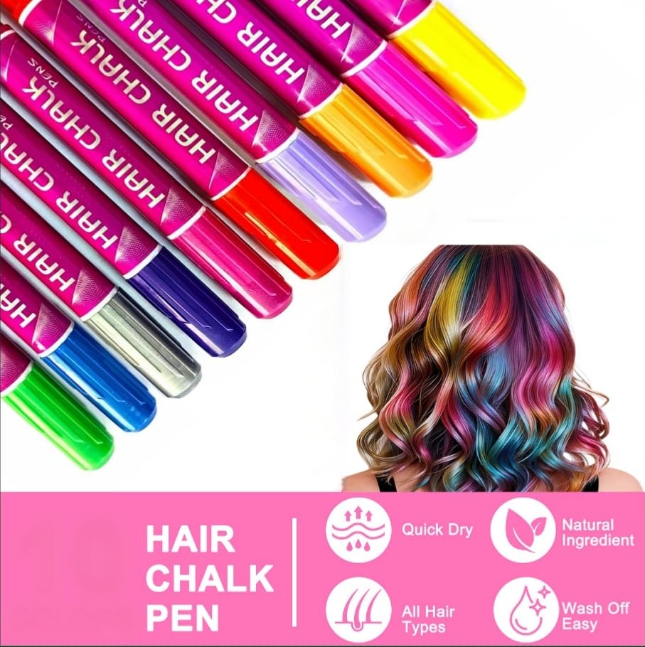 KongJuntzd Hair Chalk usage tips for lasting color and simple application