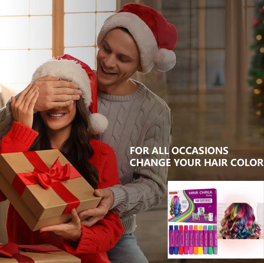 KongJuntzd Hair Chalk packaging shown as an ideal gift idea