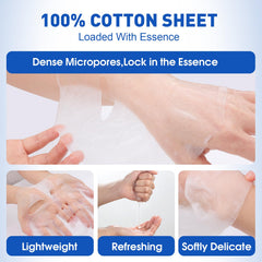 KONEUK pearl mask smooths texture and brightens the skin's surface.