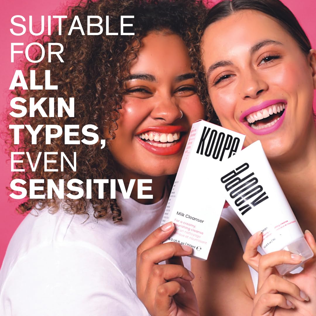Koope Gel Face Wash gel texture close-up.