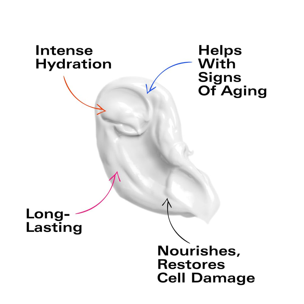Koope Heavyweight Face Cream application on hands demonstrates easy spreading and non-greasy finish