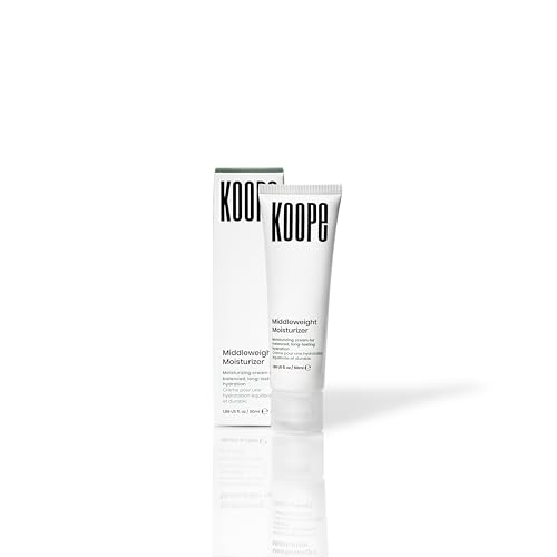 Koope Middleweight Face Cream texture swatch showing non-greasy finish