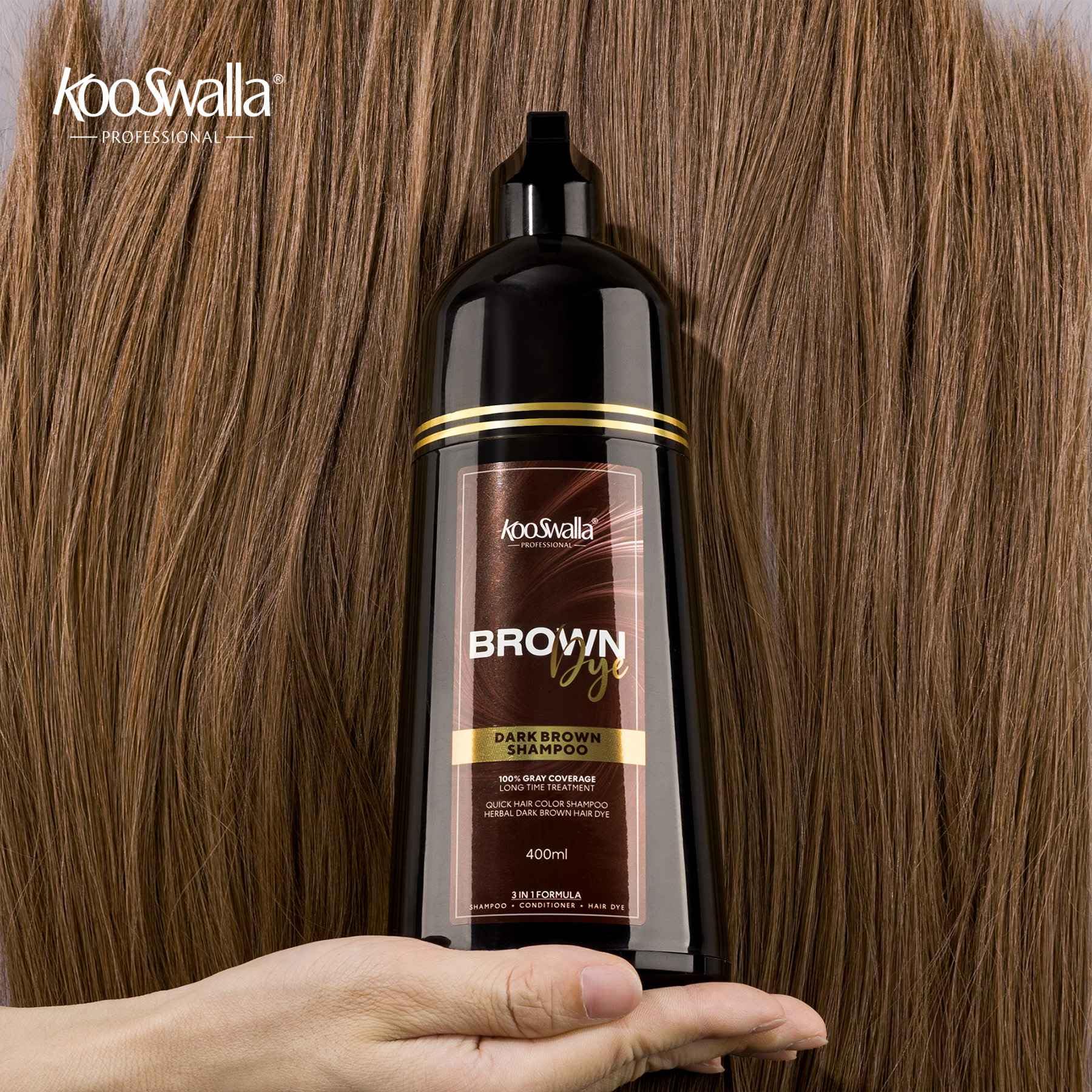 KooSwalla ingredients with argan oil and herbal extracts for smoother hair.