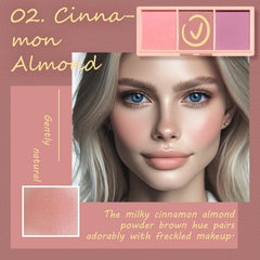 Kootinn swirled shades on skin for natural color.