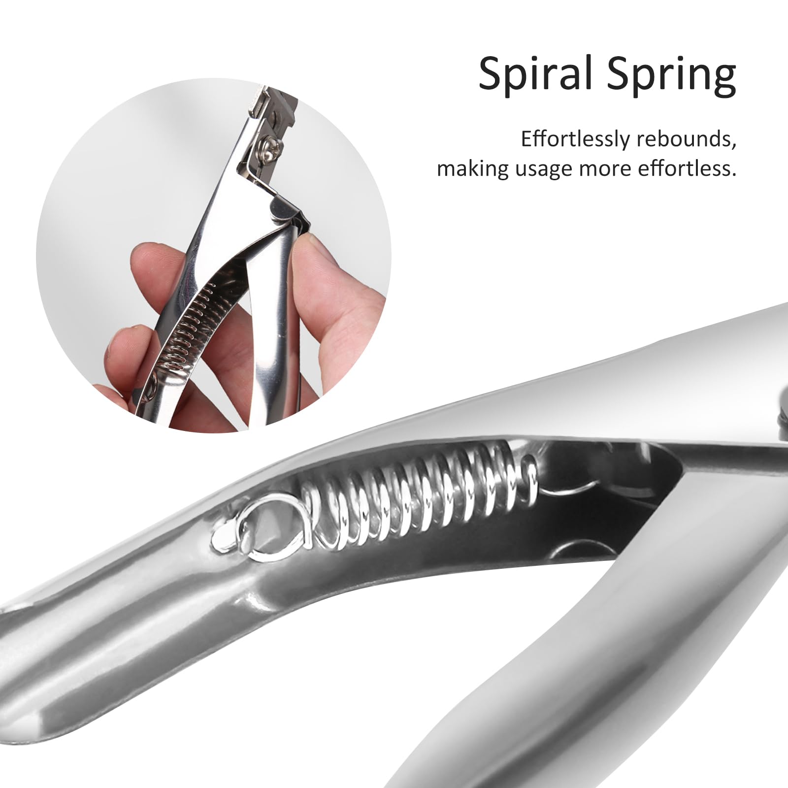 Versatile clippers trim round straight or French shapes across nail types